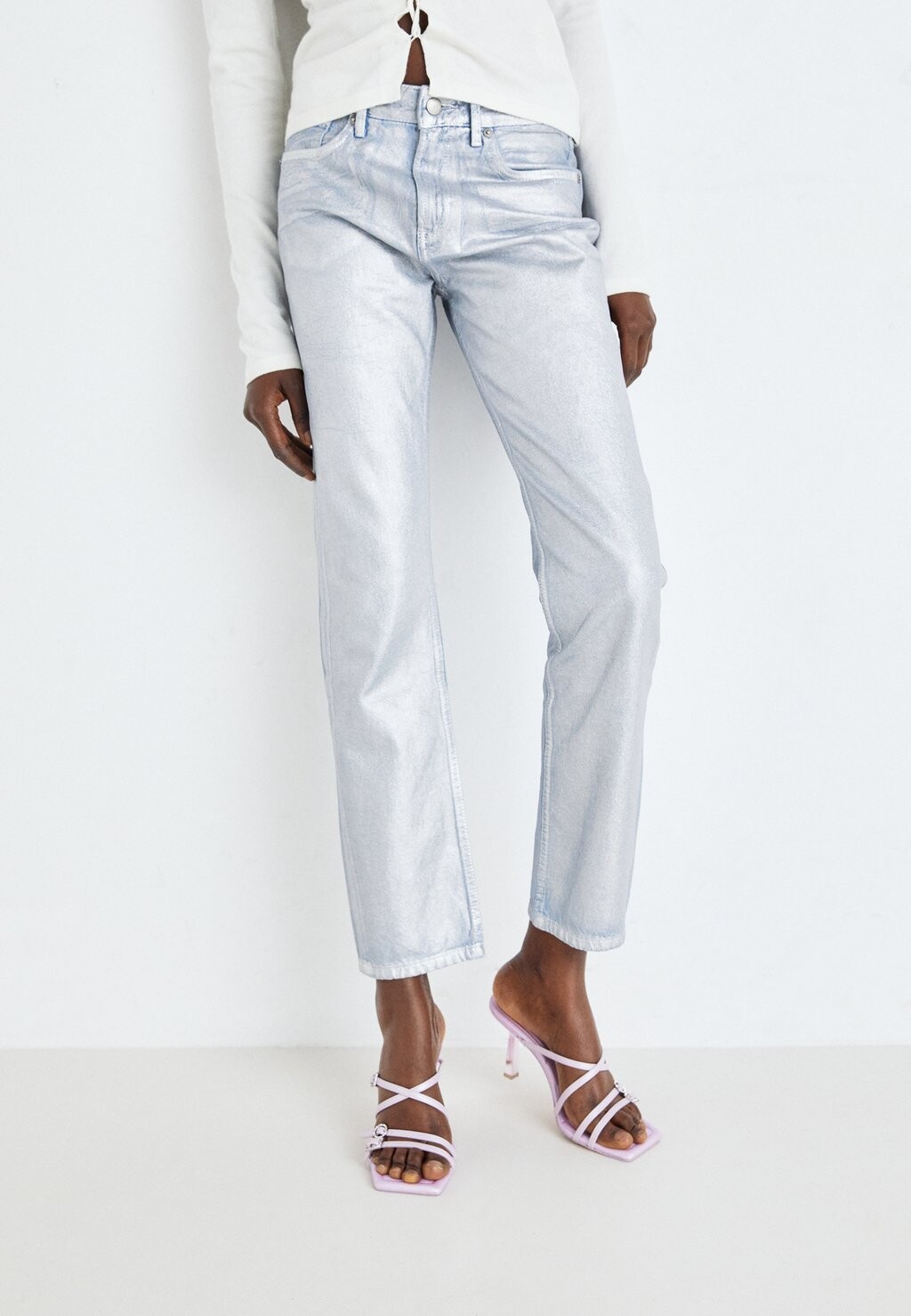 

Джинсы-сигареты Shine Pepe Jeans, цвет denim