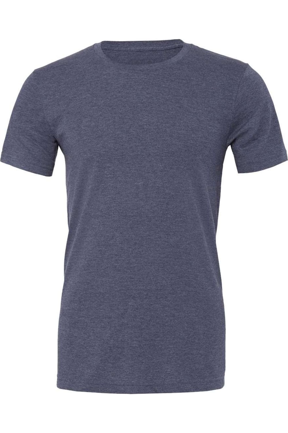 

Футболка унисекс BELLA + CANVAS из джерси CVC, цвет heather navy