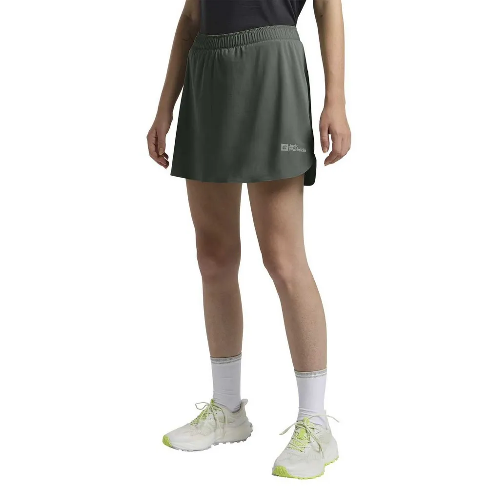 

Юбка Jack Wolfskin Prelight Swift skirt, зеленый