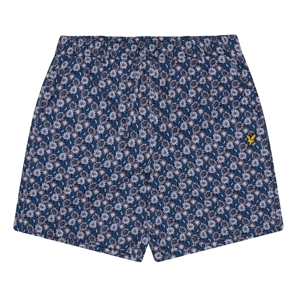 

Шорты Lyle & Scott Floral Print Resort, синий
