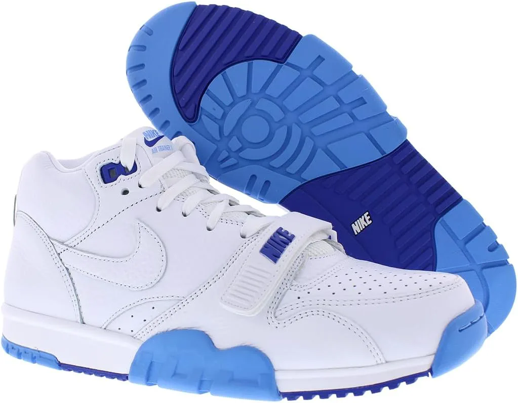 Мужские баскетбольные кроссовки Nike Air Trainer 1 Photon, белый/синий — фото 4