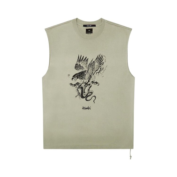 

Майка Ksubi Target Biggie Slash Tank Top, цвет Army Fade