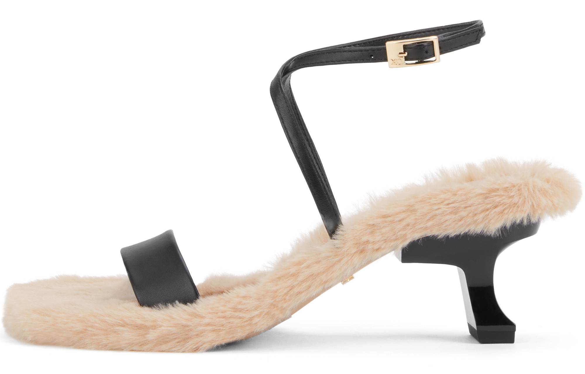 CHARLES&KEITH Маленькие сандалии CK на ремешке 6,1 см женские черные/голубые/голубые — голубые голубые, цвет Light Blue Light Blue — фото 3