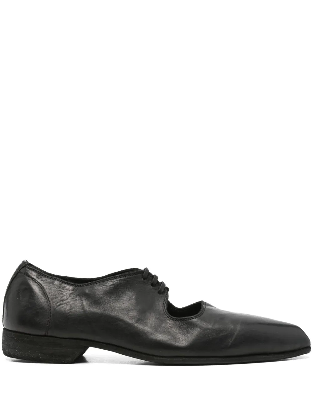 

Кожаные оксфорды Guidi, черный
