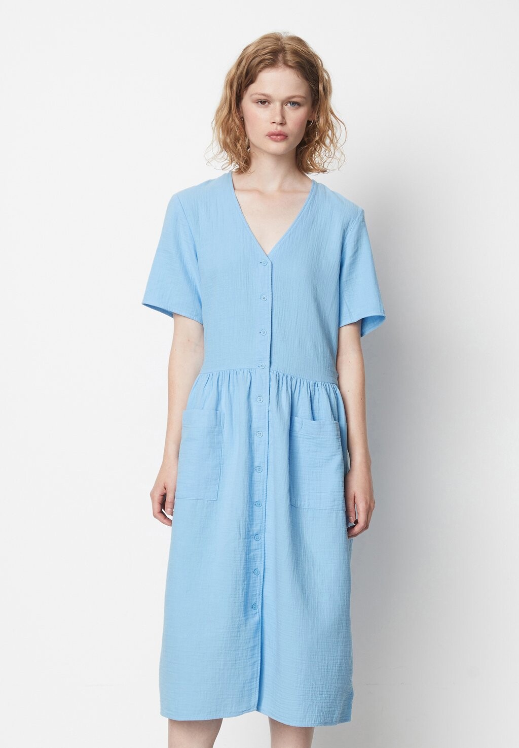 

Платье-рубашка PATCH POCKETS Marc O'Polo DENIM, синий
