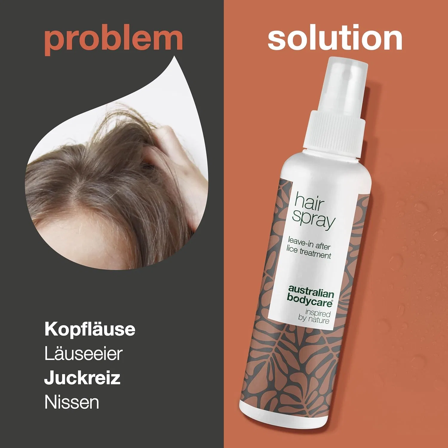 Спрей для волос Australian Bodycare 150 мл с маслом чайного дерева Australian Bodycare — фото 2
