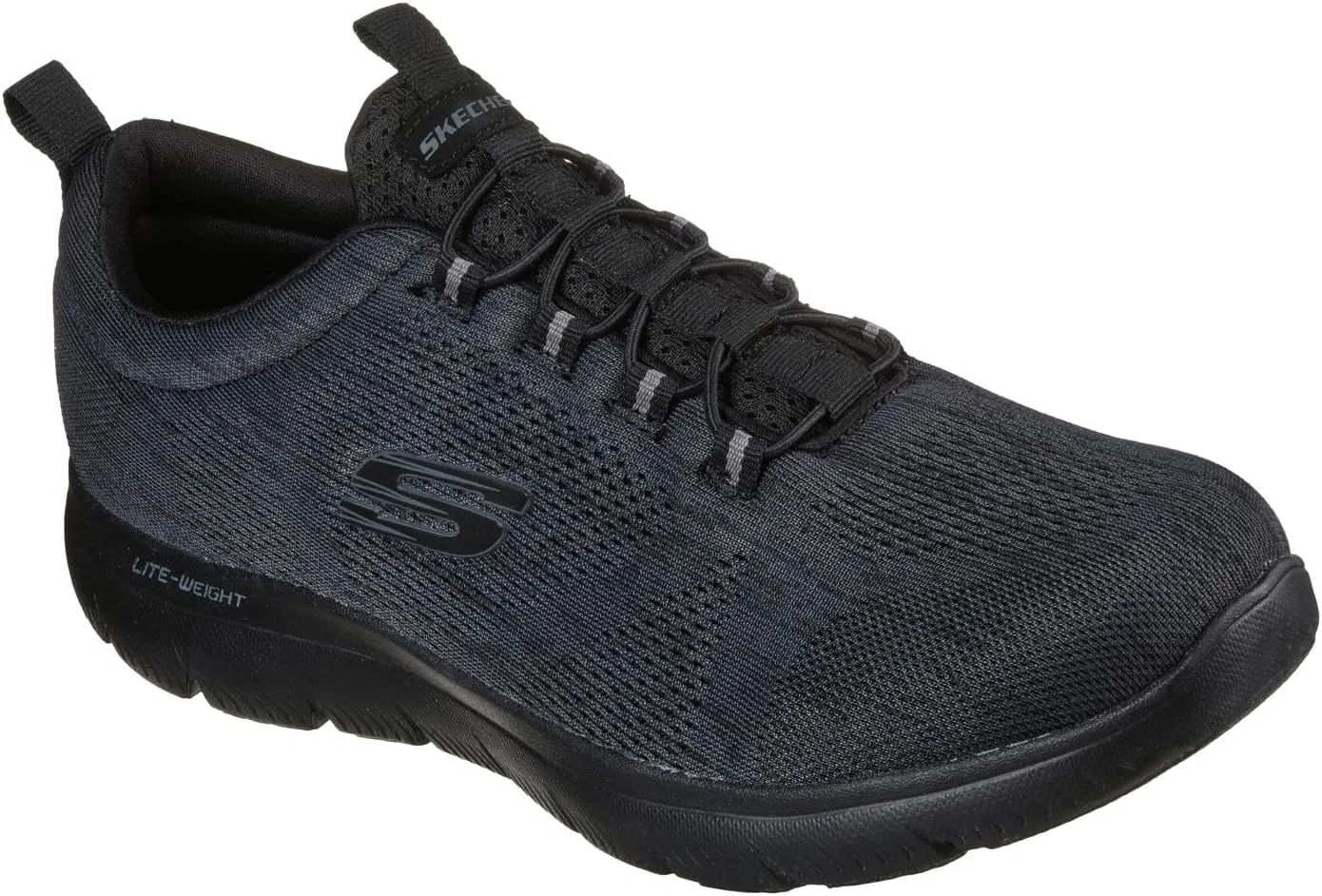 Мужские слипоны Skechers, черный