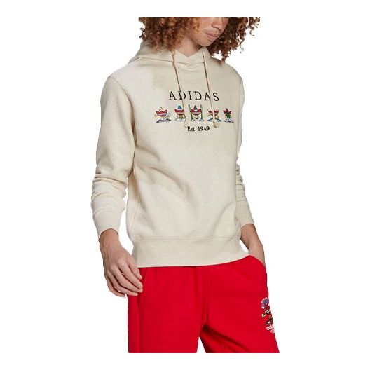 

Худи adidas originals Sports Couple Style Yellow White, желто-коричневый