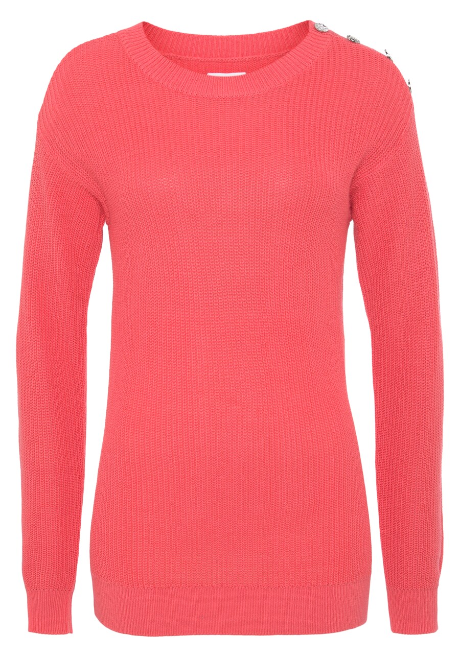 

Тонкий вязаный свитер Tamaris Sweater, розовый