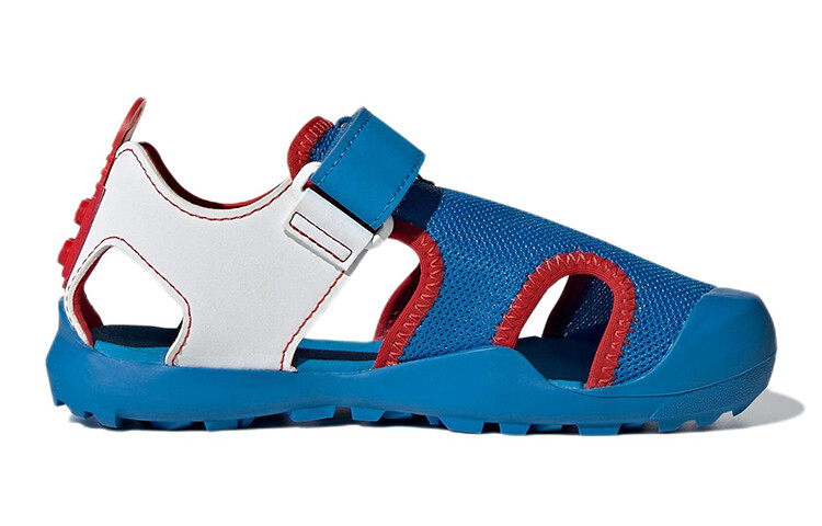 Lego X Captain Toey Детские сандалии Детские Синие/белые/красные Adidas — фото 2