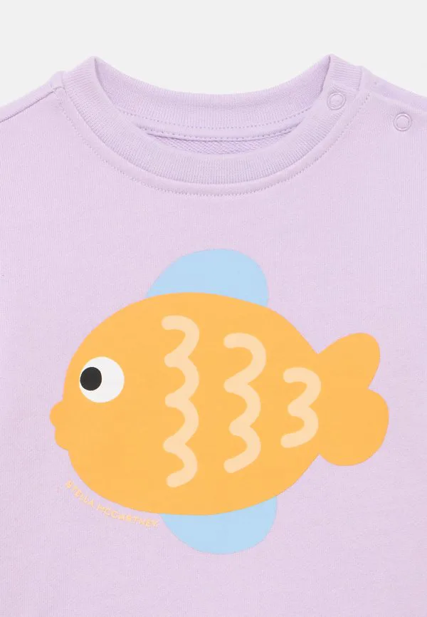 Детская толстовка Stella Mccartney Kids, Purple — фото 3