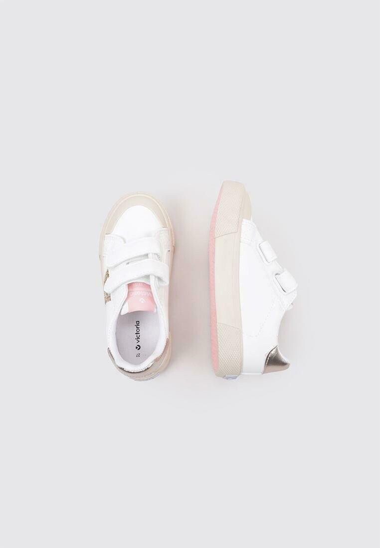 Низкие кроссовки Victoria Shoes, розовые — фото 3