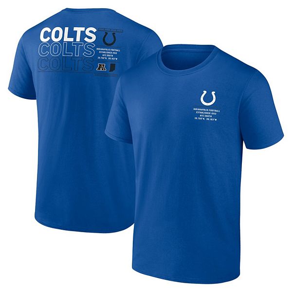 

Футболка мужская royal indianapolis colts repeat stats Fanatics