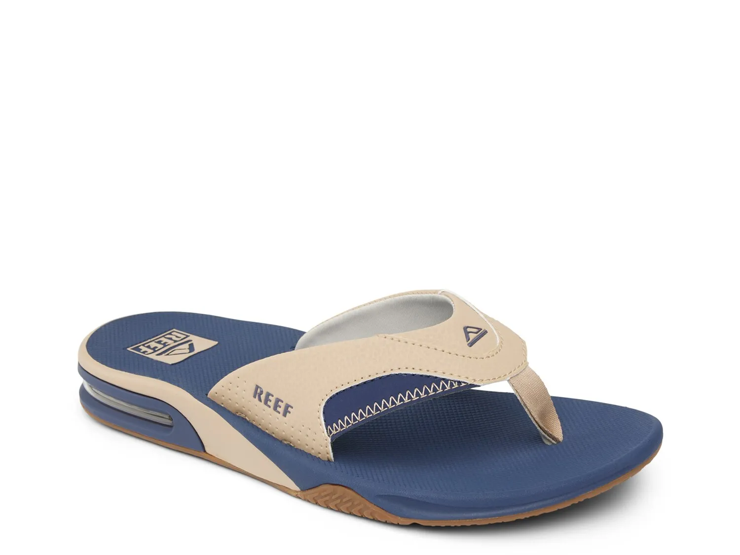 

Сандалии Fanning Flip Flop Reef, темно-синий/бежевый
