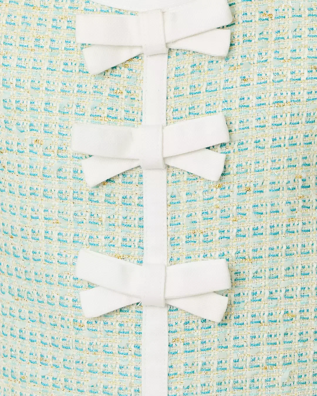 Мини-платье-футляр Aria для девочек Lilly Pulitzer, Capri Blue Fantasy Boucle — фото 3