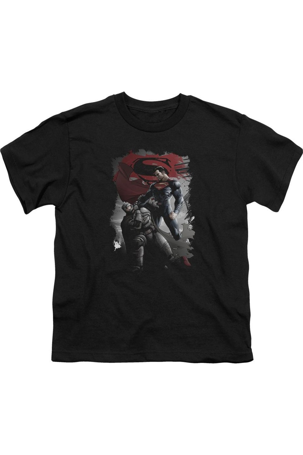 

Футболка с коротким рукавом "Бэтмен против Супермена" для детей Gildan, черный