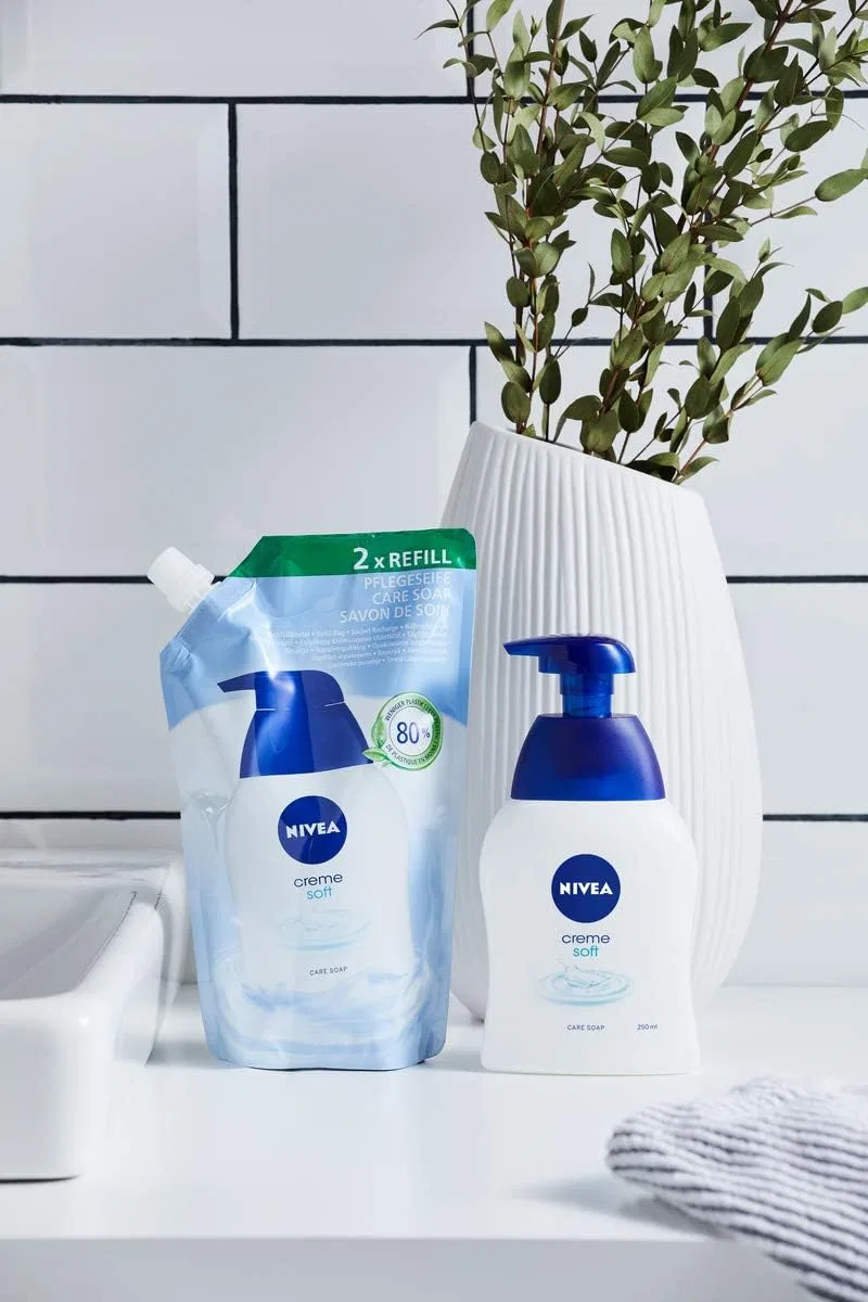 Крем-мыло Creme Soft Care от Nivea (12 x 250 мл) Beiersdorf — фото 4