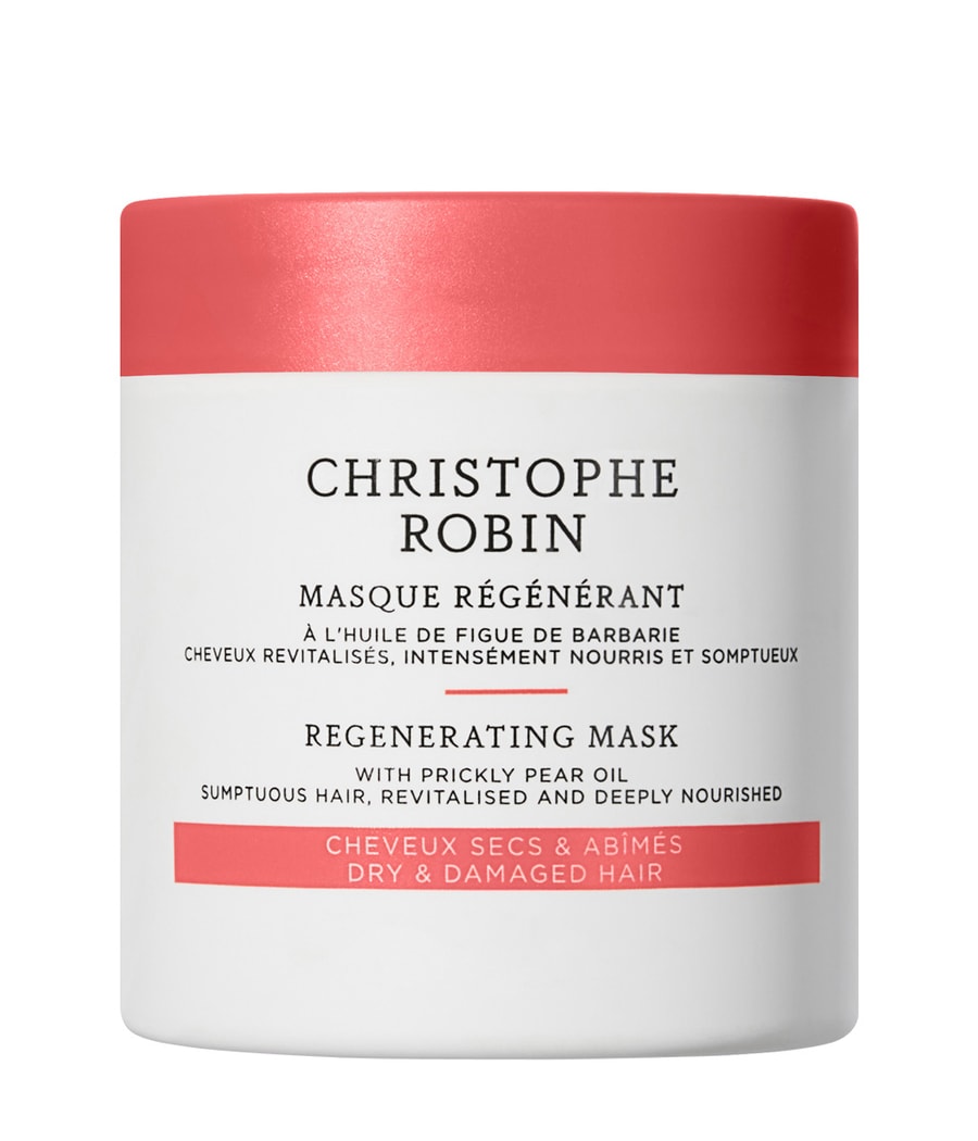 

Маска для волос Christophe Robin Regenerating Mask with prickly pear oil, 75 ml