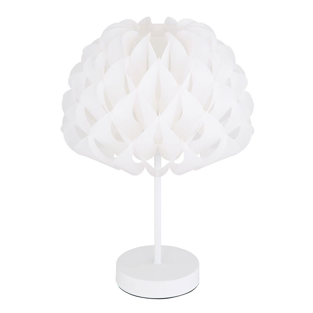 

Настольная лампа, реплика арки, металл, белый, H 35 см Globo Lighting