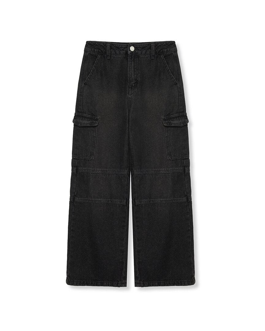 

Джинсы-карго Habitual Overdyed, черный