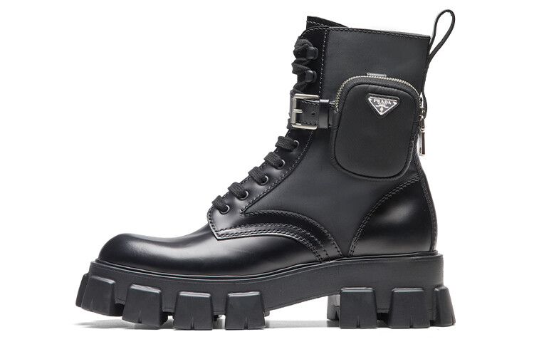 

Мужские ботильоны Prada Monolith, черный
