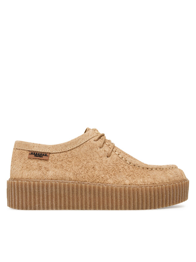 Полуботинки Kapoknew 2525526075600 Weekend Max Mara, бежевый