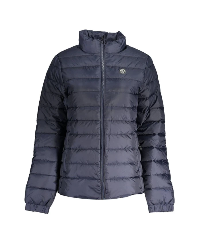 

Синяя женская куртка из полиэстера с длинными рукавами North Sails, синий