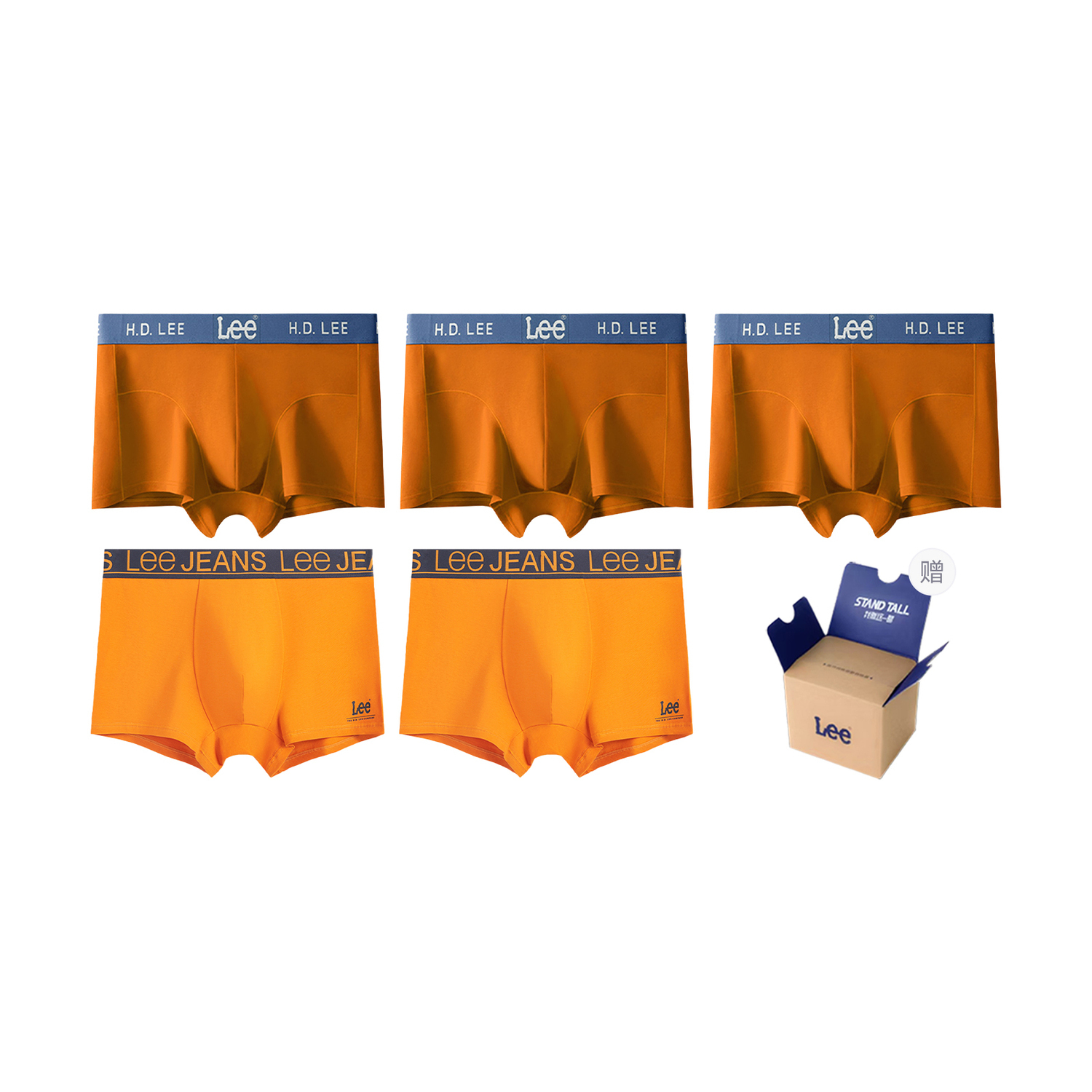 

Lee Sunset 4.0 подарочные боксы нижнего белья для мужчин 5 шт