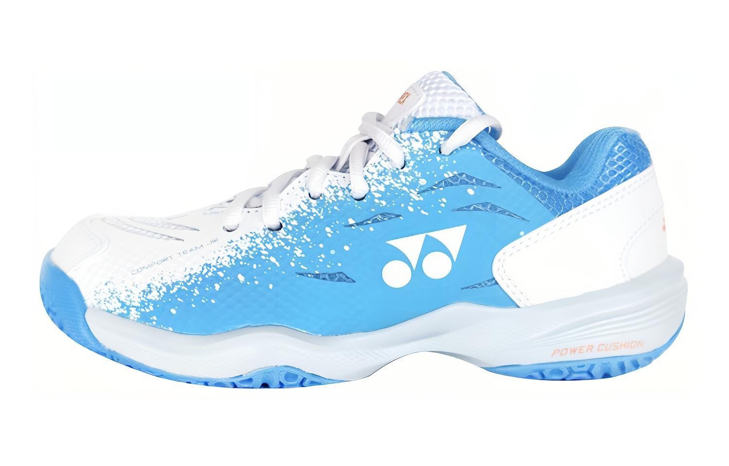 

Кроссовки детские Power Cushion Kids Low-top белые/голубые Yonex