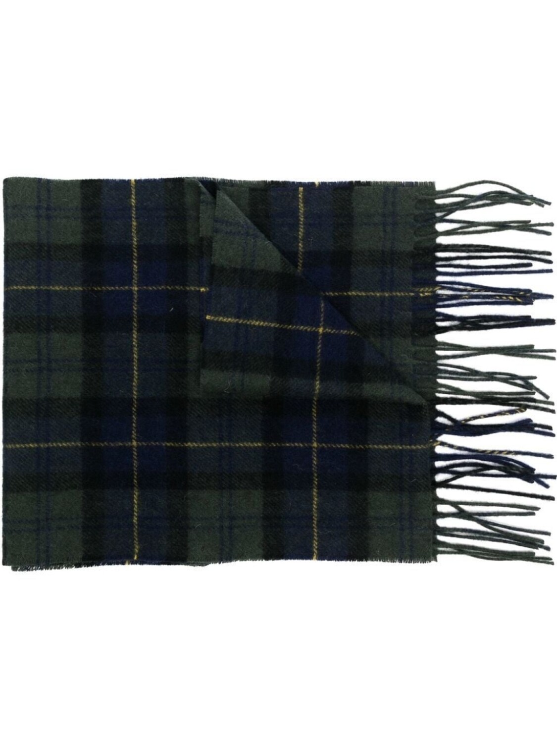 

Barbour шарф в клетку тартан, зеленый