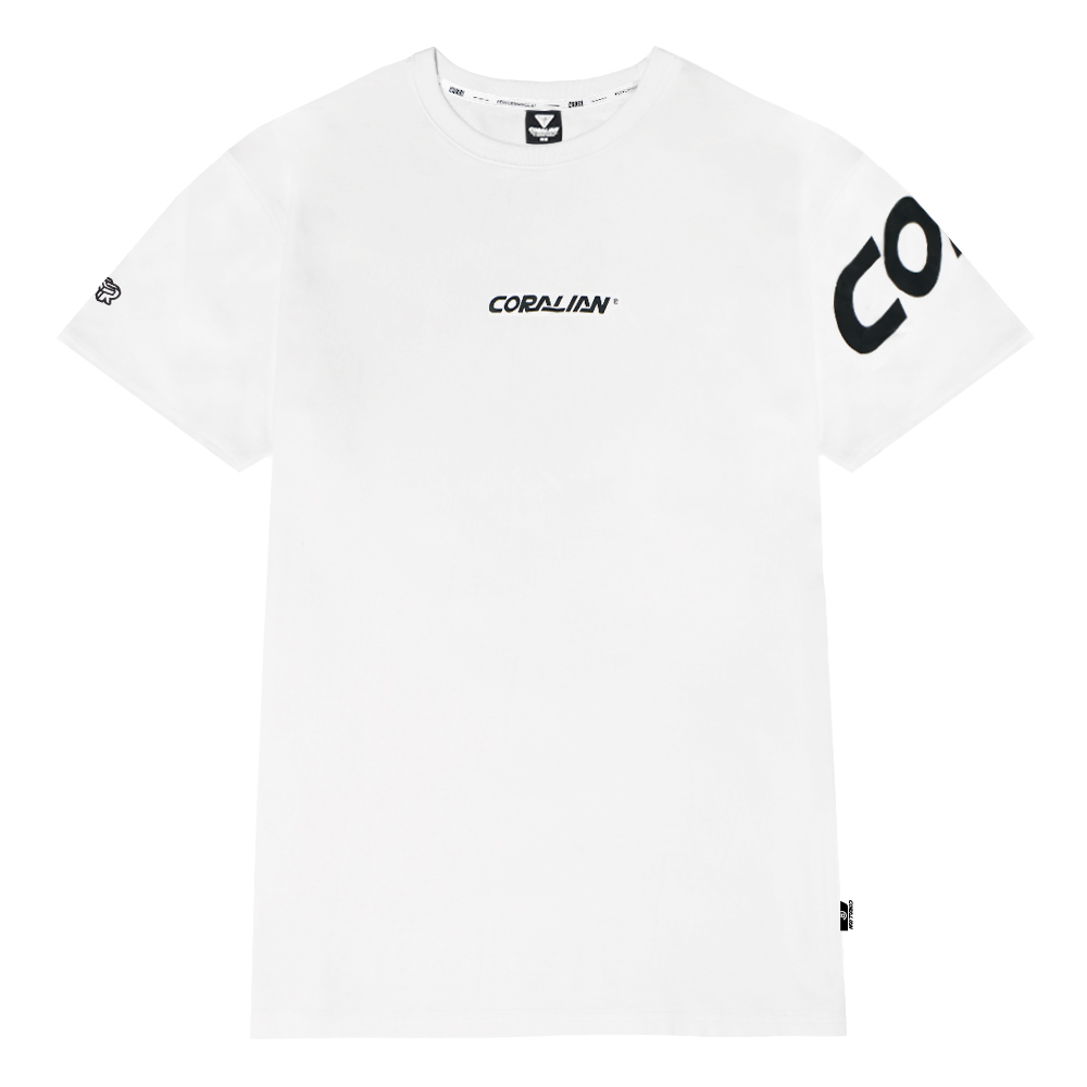 

CORALIAN Футболка унисекс белая