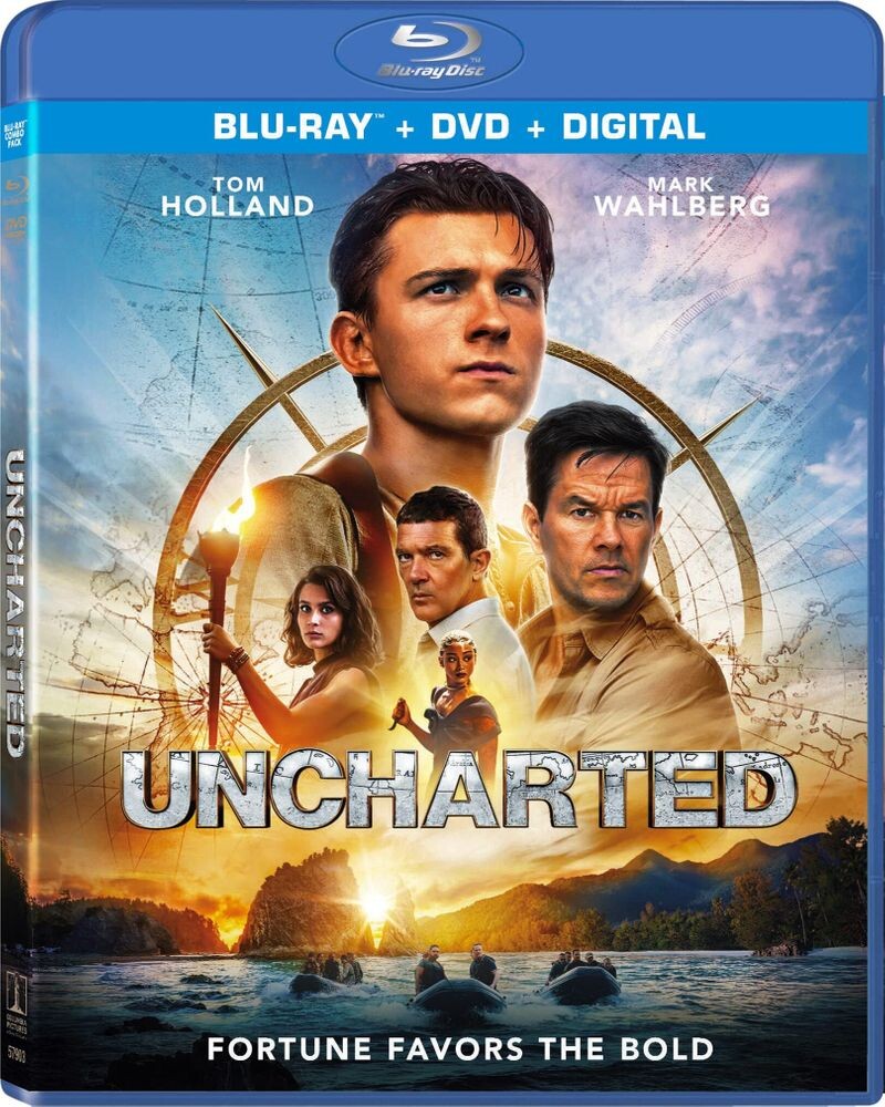 

Диск Blu-ray Uncharted [2022]