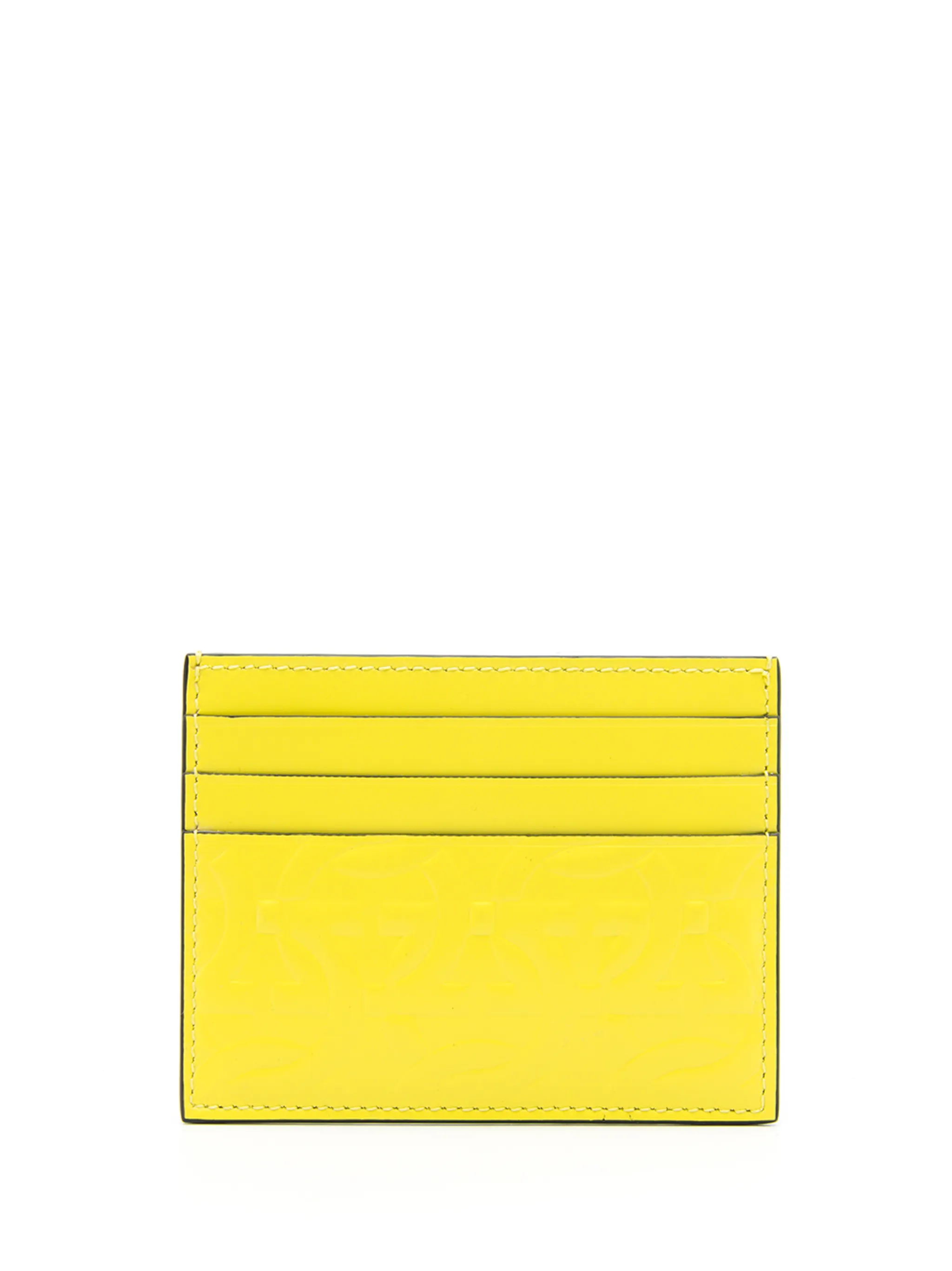 

Картхолдер с принтом Gancini Ferragamo, желтый