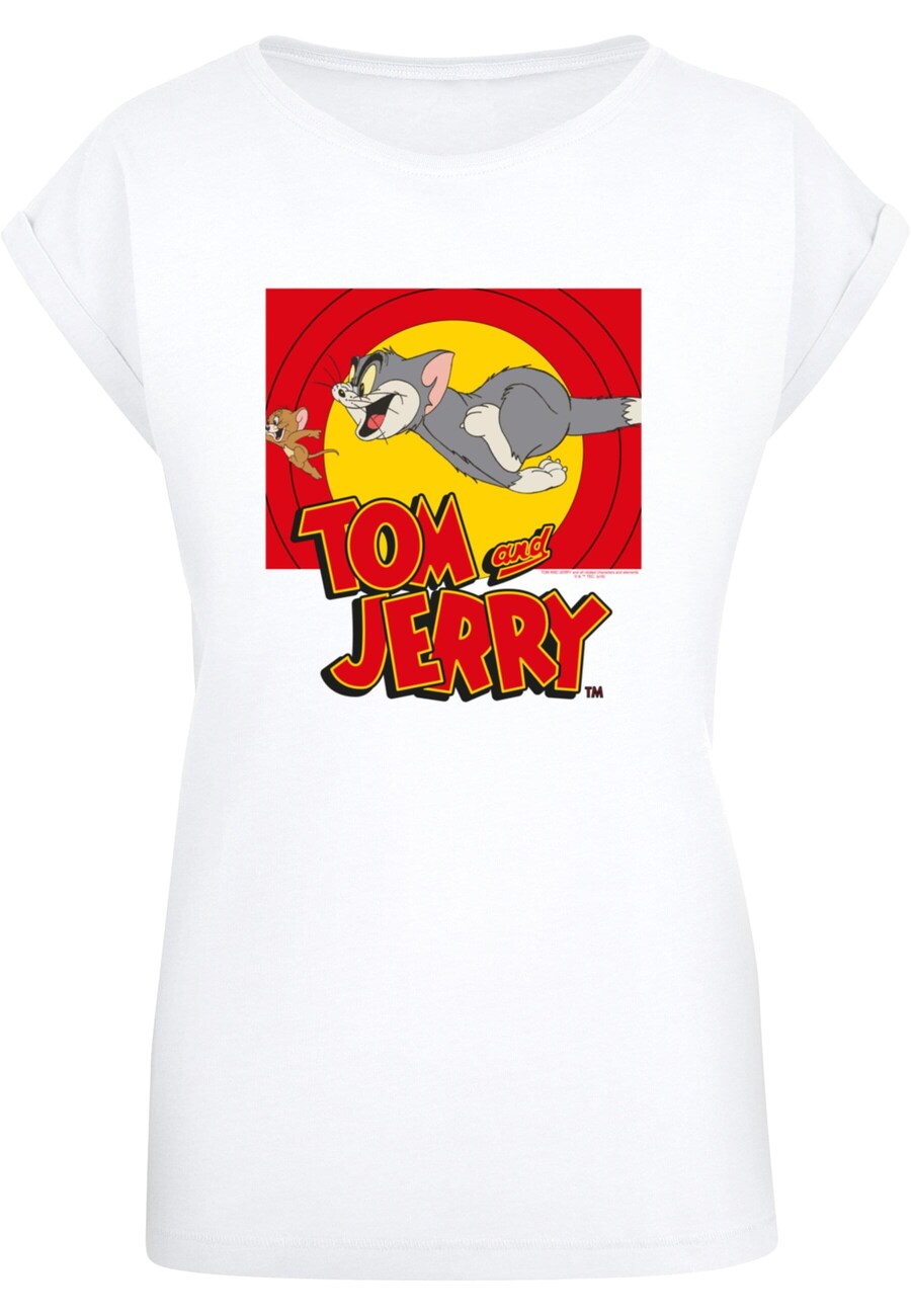 

Рубашка ABSOLUTE CULT Tom And Jerry - Chase Scene, белый