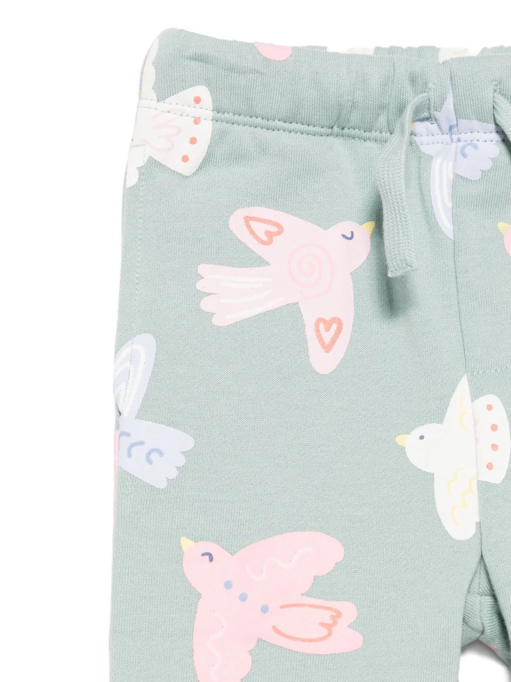 Брюки с кулиской и принтом Stella Mccartney Kids, зеленый — фото 3