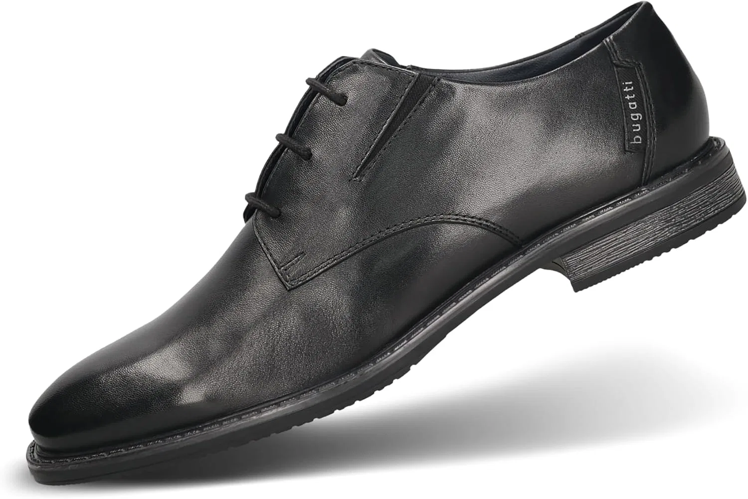 Мужские туфли Bugatti 313-ALK03 на шнуровке, Black