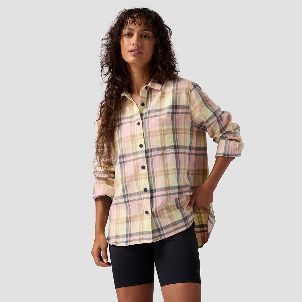 

Классическая фланелевая рубашка Venture Backcountry, цвет luminary plaid