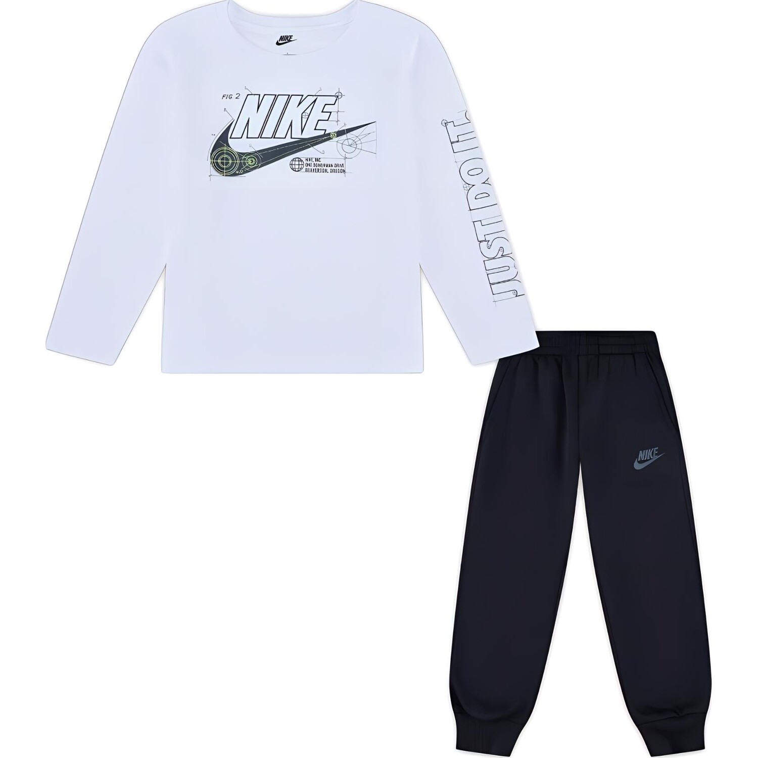 

PS Повседневная спортивная одежда Nike, черный