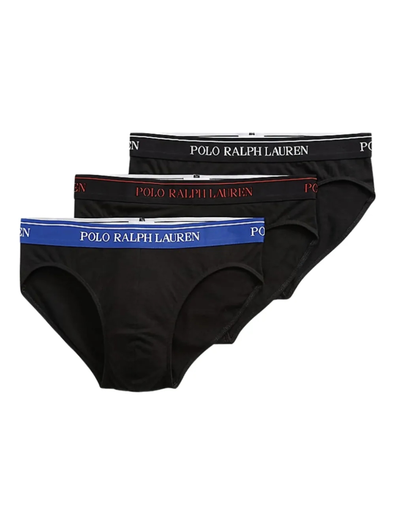 

Polo Ralph Lauren комплект из трех трусов-брифов, черный