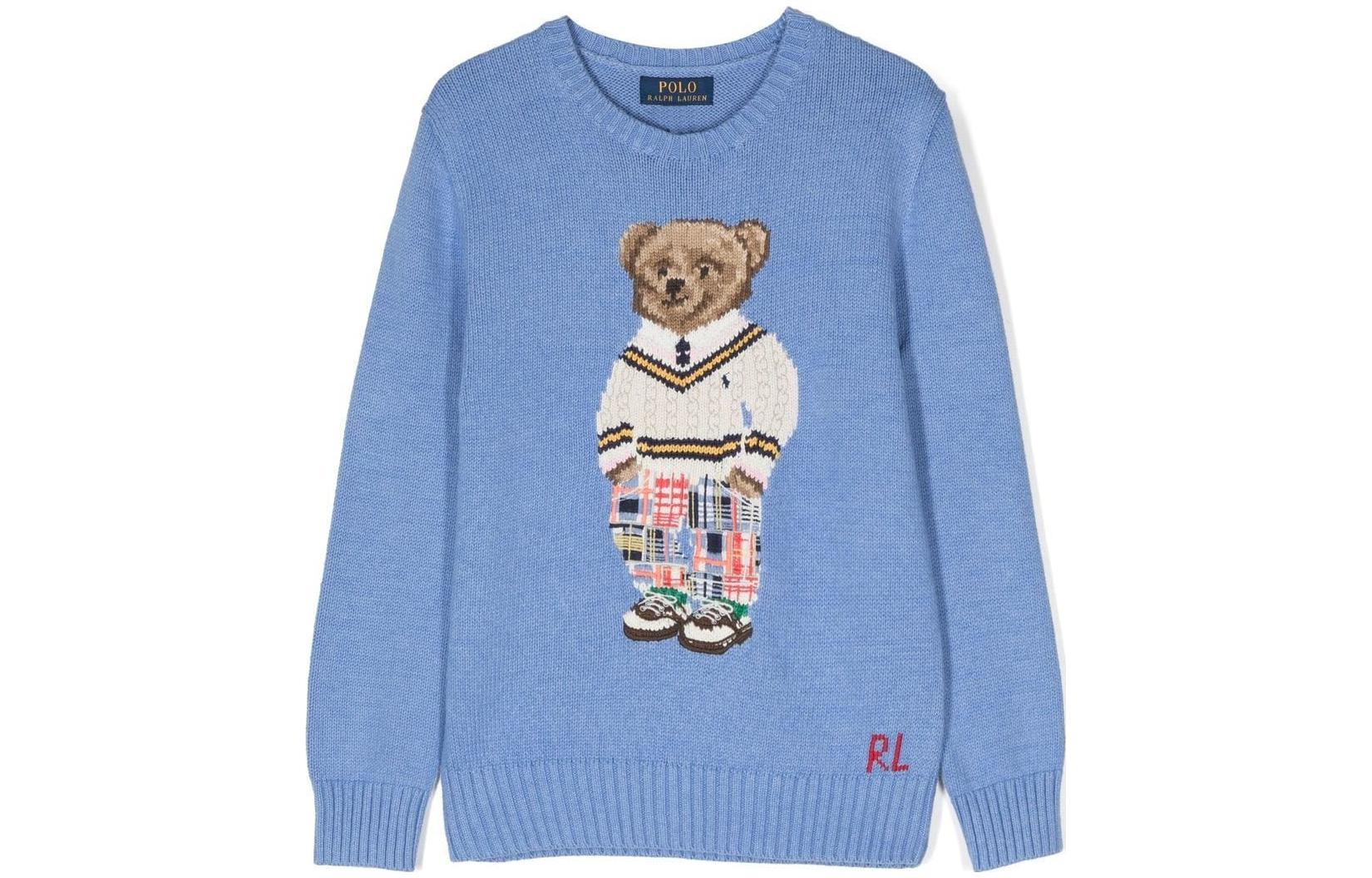 

Свитер васильковый детский Polo Ralph Lauren