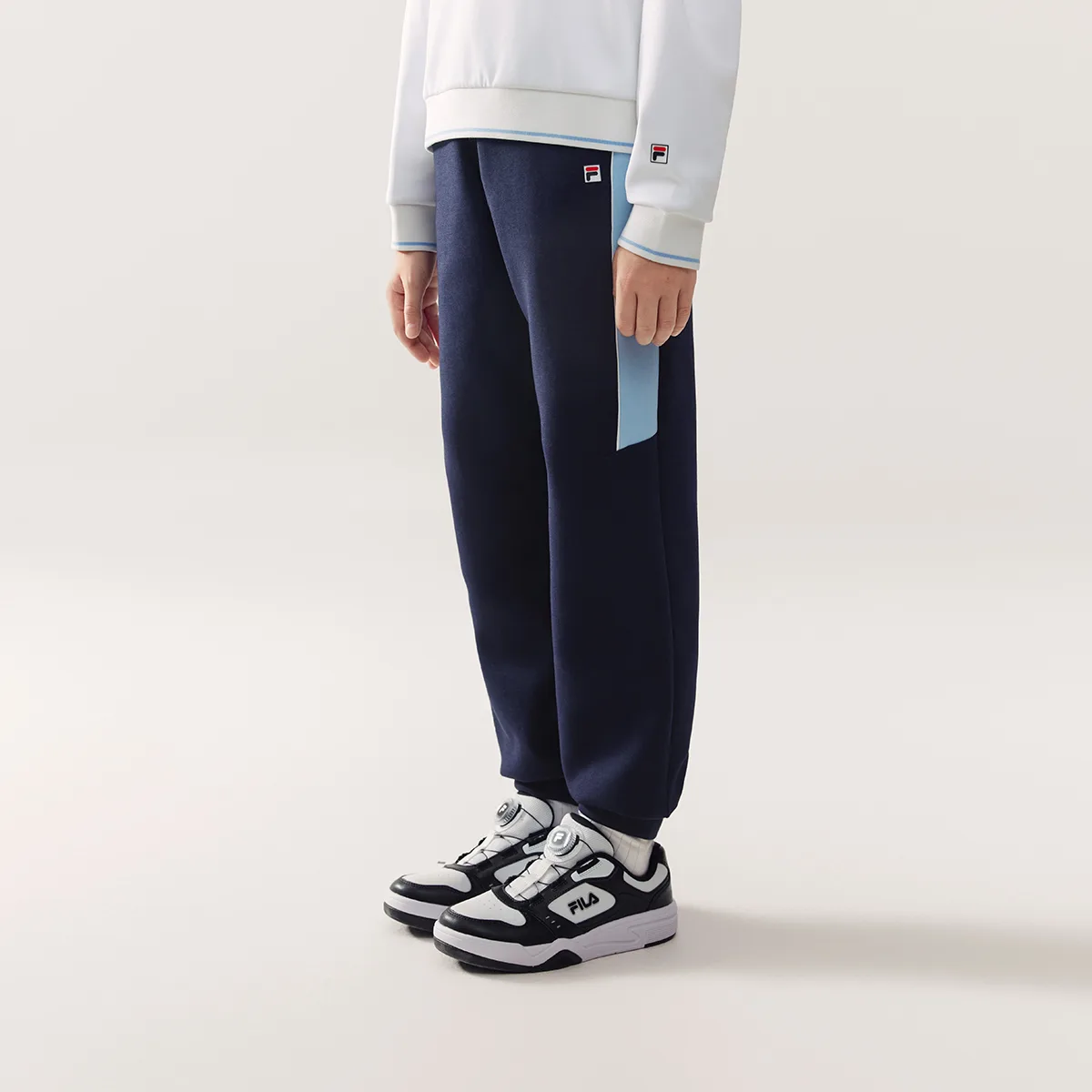Детские спортивные штаны PERFORMANCE FPF FILA KIDS, RD Royal Blue — фото 4