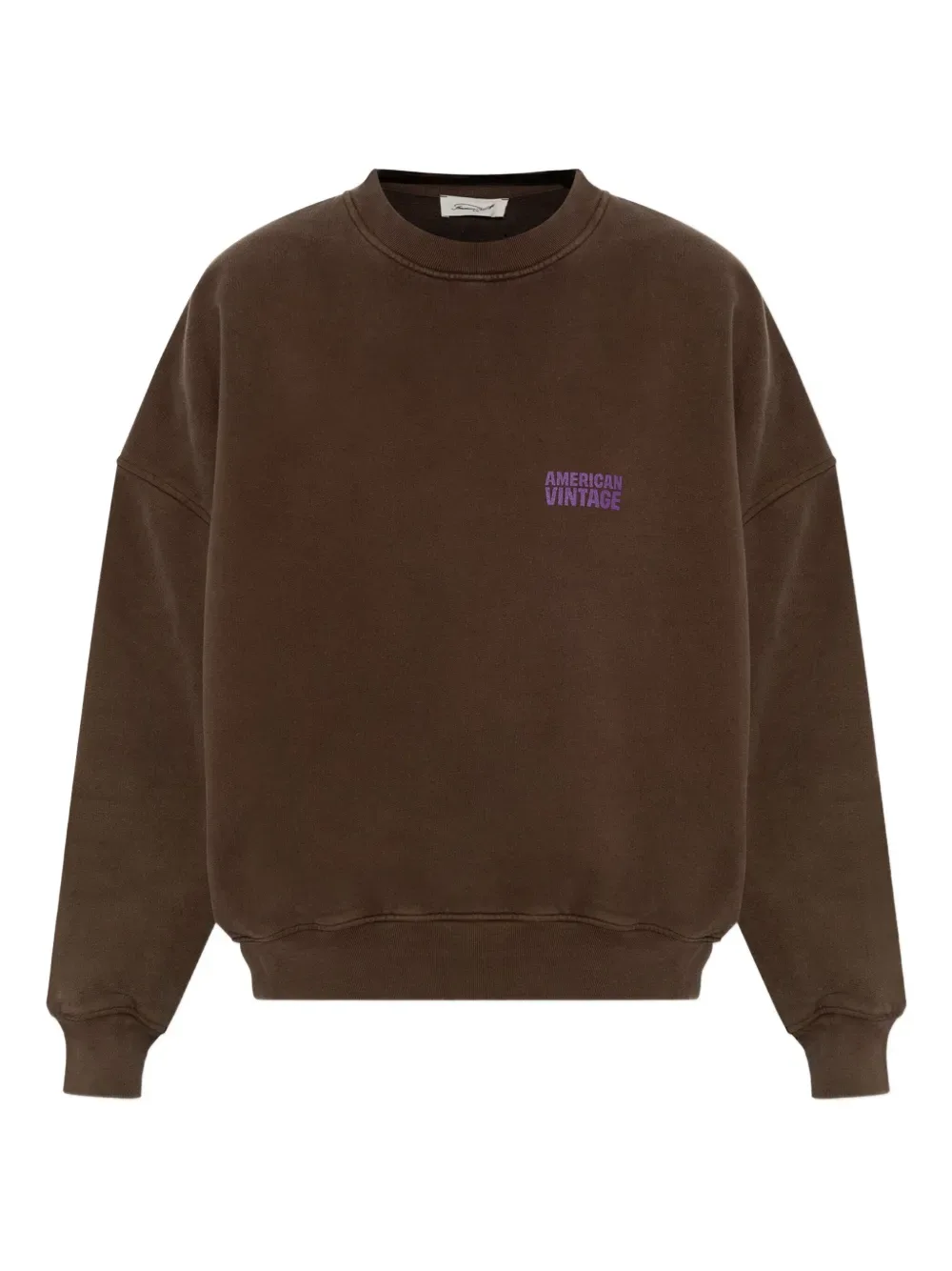 

Толстовка с логотипом American Vintage, коричневый