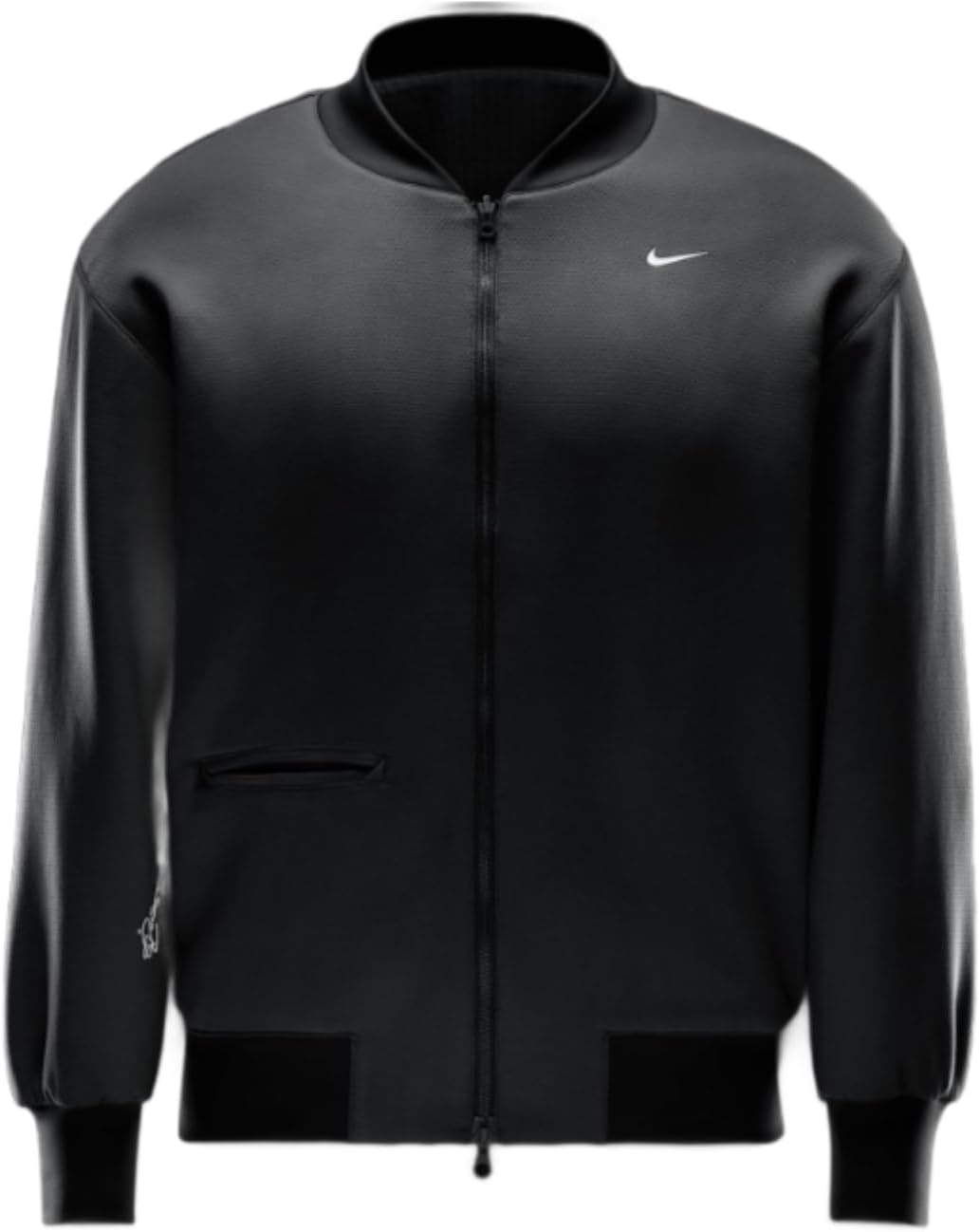 Баскетбольная куртка-унисекс Nike Sabrina, черная, Black/Gray 010 — фото 3