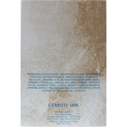 Туалетная вода Cerruti Fresh Water 100 мл Nino Cerruti — фото 3