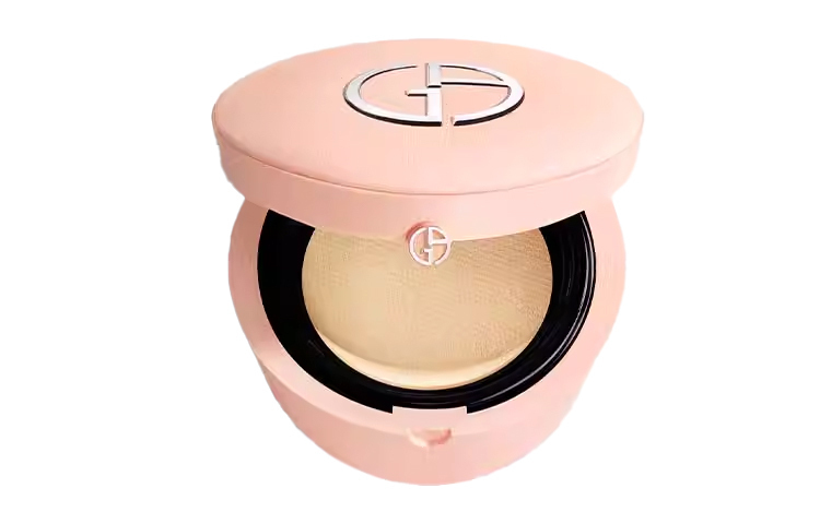 GIORGIO ARMANI AMANI Nude Pink Lambskin воздушные подушечки без переноса увлажняющие стойкие маскирующие 15г — фото 3