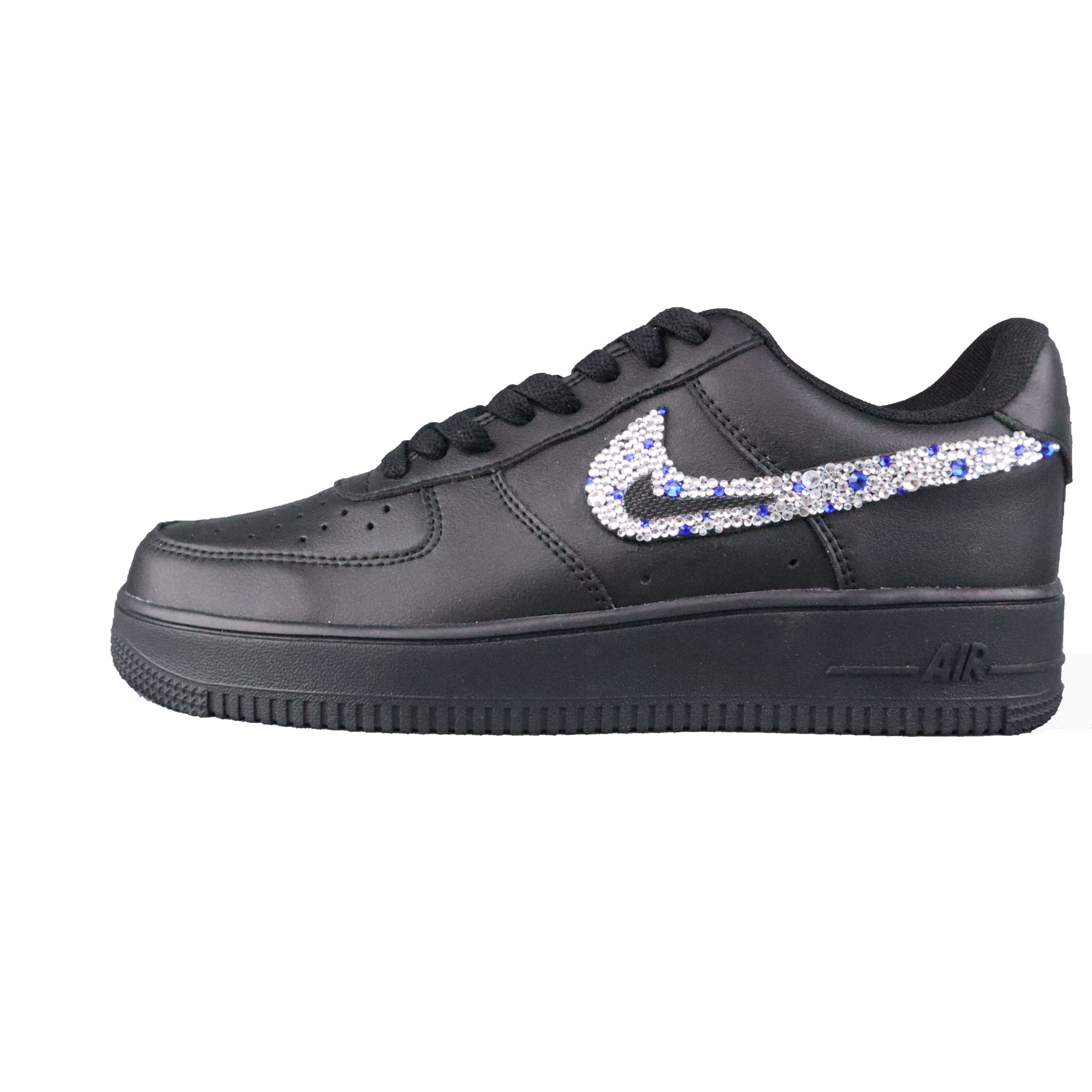 

Детские кроссовки для скейтбординга Air Force 1 для начальной школы Nike, черный