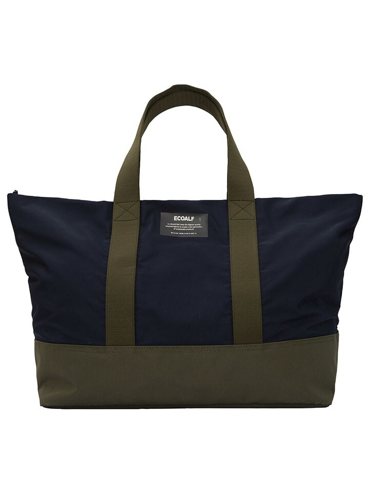 

Шоппер Ecoalf, цвет schwarz/khaki, Хаки, Шоппер Ecoalf, цвет schwarz/khaki