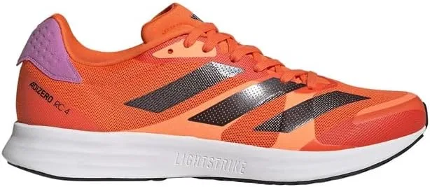 Мужские кроссовки Adidas Adizero RC 4 M - низкие (не для футбола), Impact Orange Core Black Pulse Lilac — фото 2