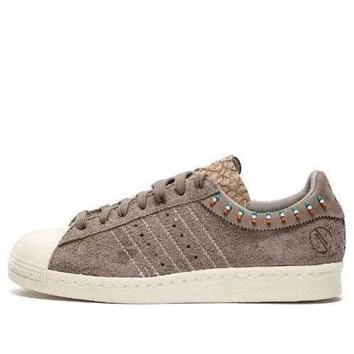 

Кроссовки invincible x superstar 90v Adidas, коричневый