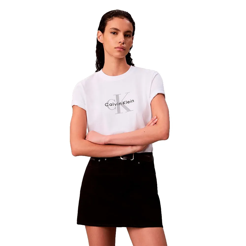 

Футболка с коротким рукавом Calvin Klein Jeans Hero Classic Monologo, белый
